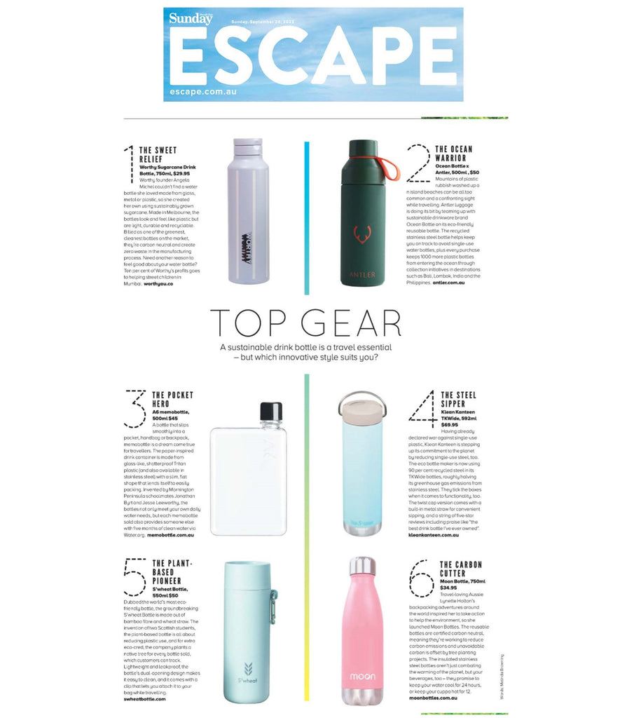Top Gear, A sustainable drink bottle is a travel essential - but which innovative style suits you?
